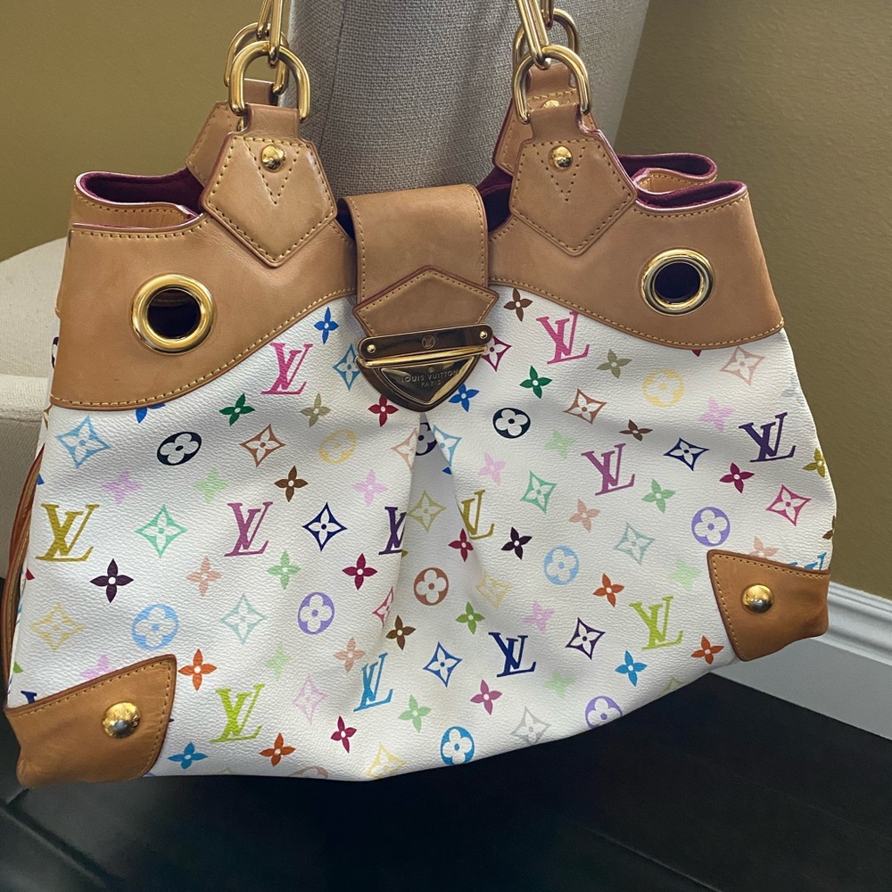 Louis Vuitton multicolred monogrammed Ursula bag